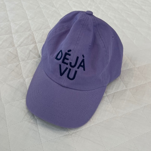 Clare V Deja Vu hat in lilac - Picture 4 of 5